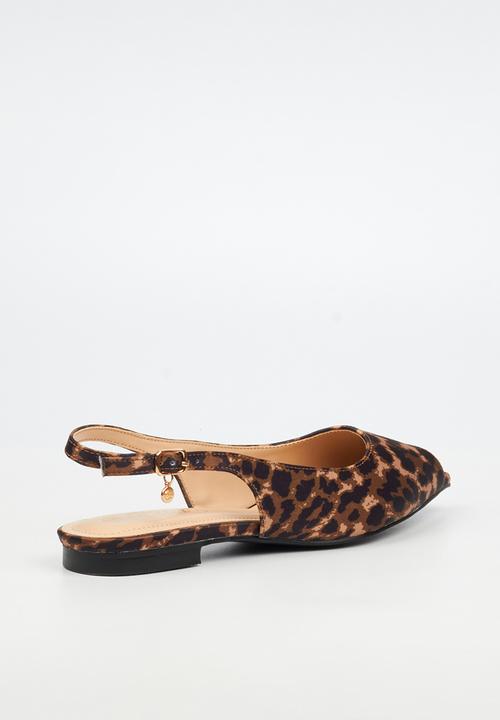 Miss Black - Lavelle 4 peep toe pump - leopard