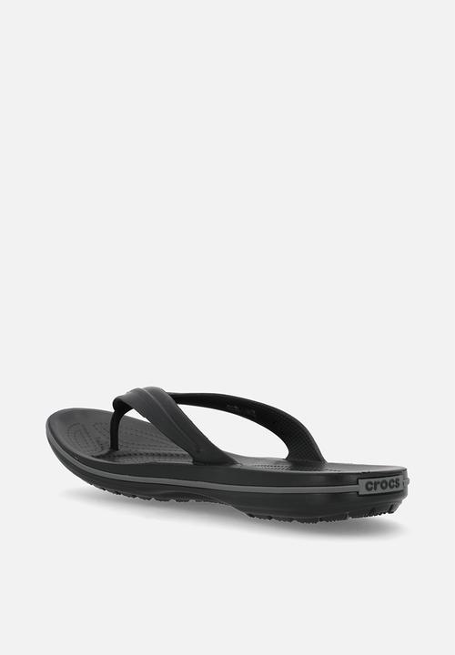 Crocs - CROCBAND FLIP Black/Slate Grey