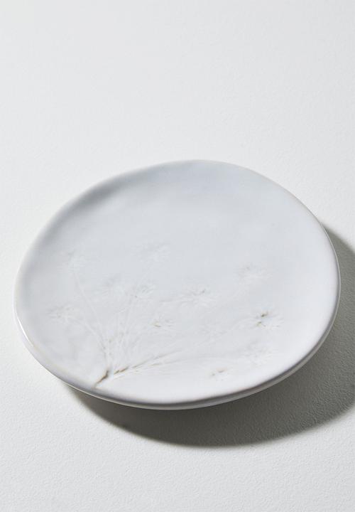 Sixth Floor - Stoneware Field Flower Side Plates Set 2
