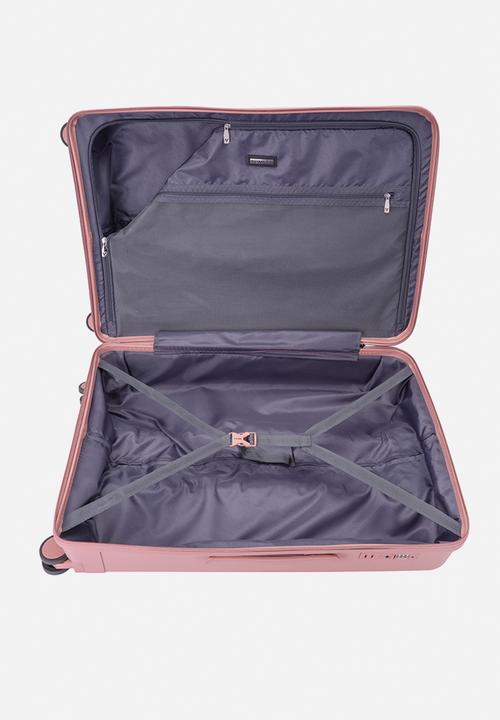 Voyager - Voyager Getaway 411 3 Piece Luggage Set - Pink