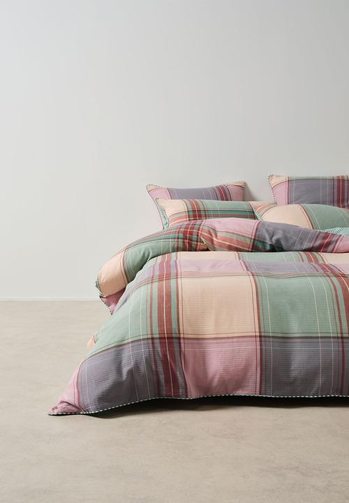 Linen House - Alfresco Duvet Cover Set - Pink