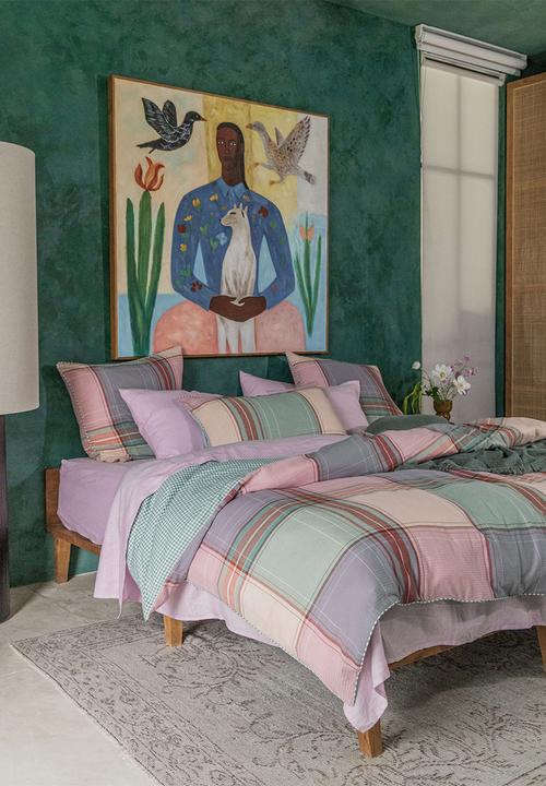 Linen House - Alfresco Duvet Cover Set - Pink