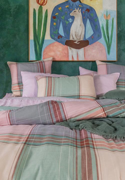 Linen House - Alfresco Duvet Cover Set - Pink
