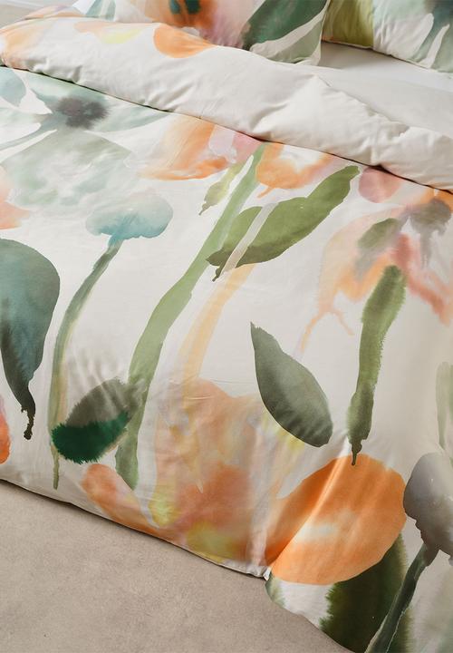Linen House - Inga Duvet Cover Set - Jade