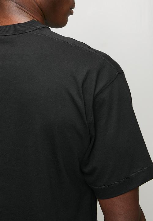 POLO - Mens pjc loafer logo tee - black