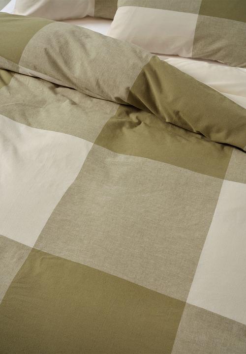 Linen House - Sicily Duvet Cover Set - Khaki