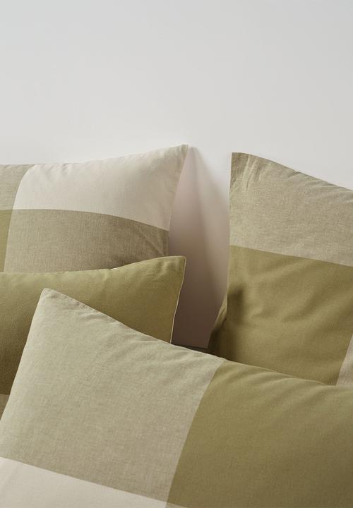 Linen House - Sicily Duvet Cover Set - Khaki
