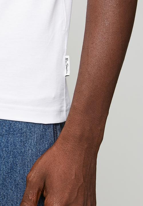 Ben Sherman - Jumble Guitar Tee Shirt - White