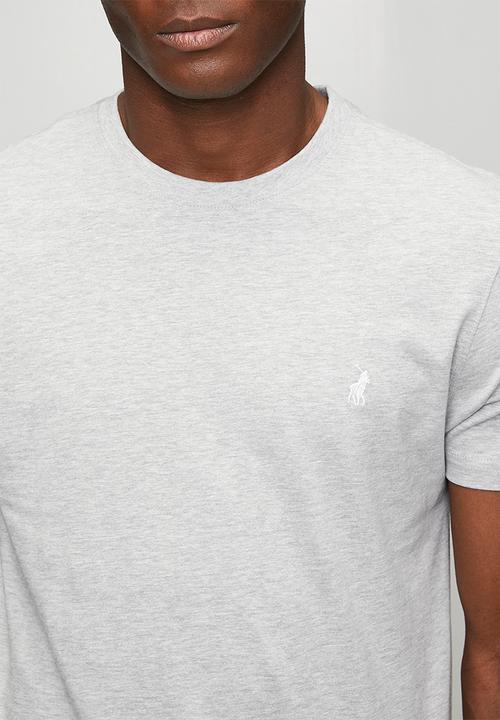 POLO - Mens crew neck gots short sleeve tee - grey
