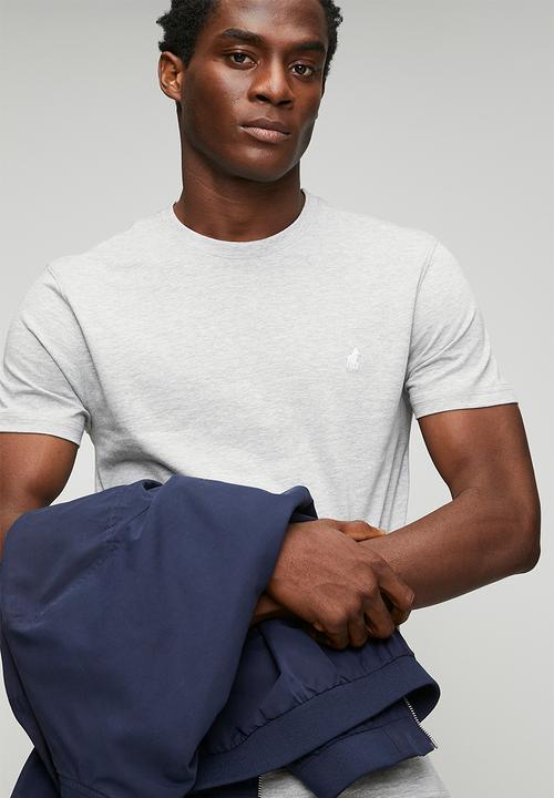 POLO - Mens crew neck gots short sleeve tee - grey