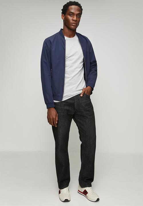 POLO - Mens crew neck gots short sleeve tee - grey