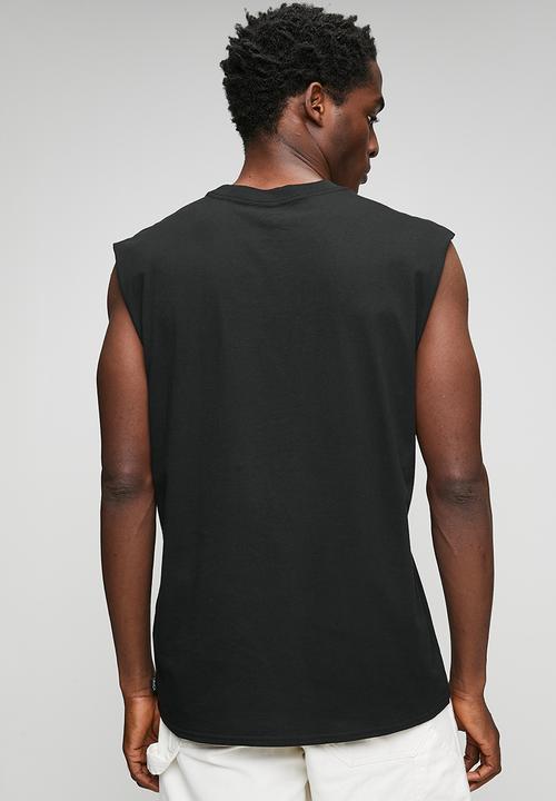 RVCA - BIG RVCA MUSCLE - BLACK