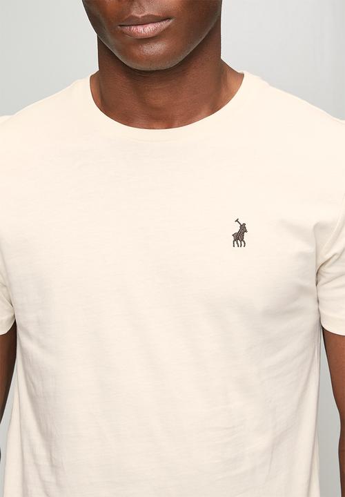 POLO - Mens essential crew neck short sleeve tee - beige
