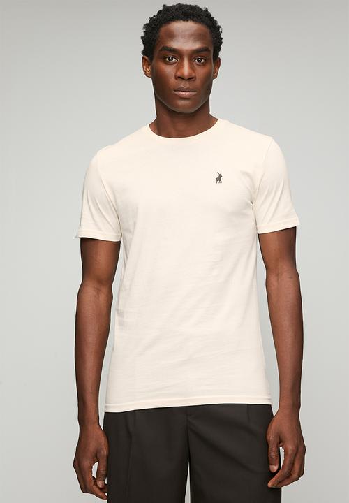 POLO - Mens essential crew neck short sleeve tee - beige