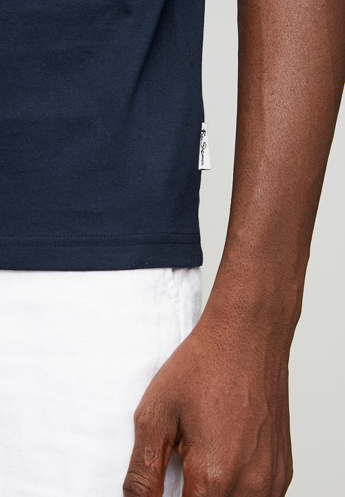 Ben Sherman - Jumble Guitar Tee Shirt - Navy