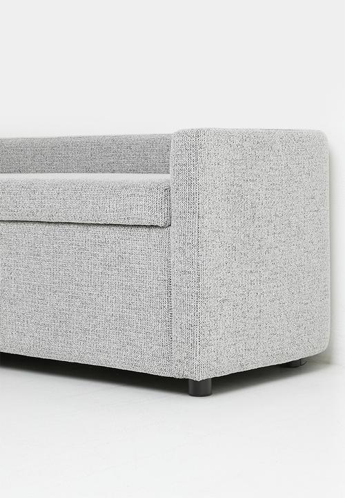 Sixth Floor - Romer Storage Bench - Charcoal