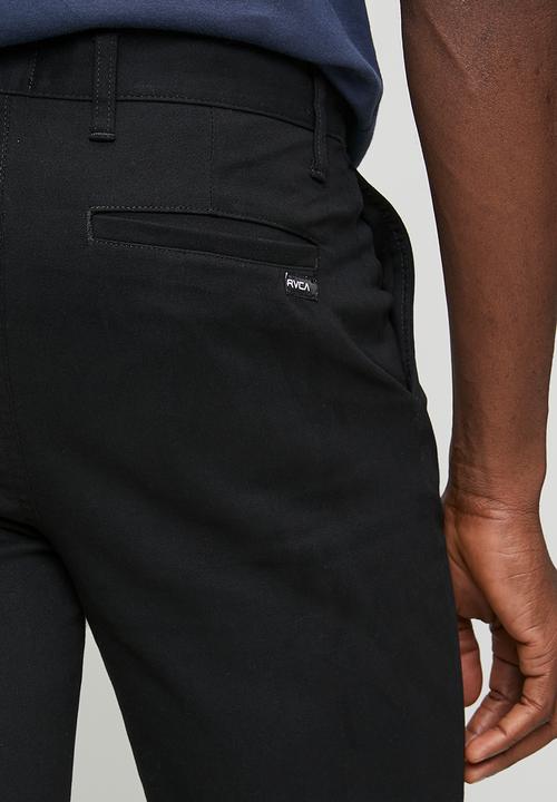 RVCA - WEEKDAY CHINO SHORTS - BLACK