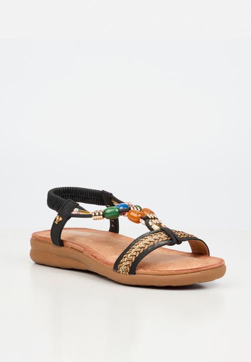 Butterfly Feet - Frani 1 slingback sandal - black