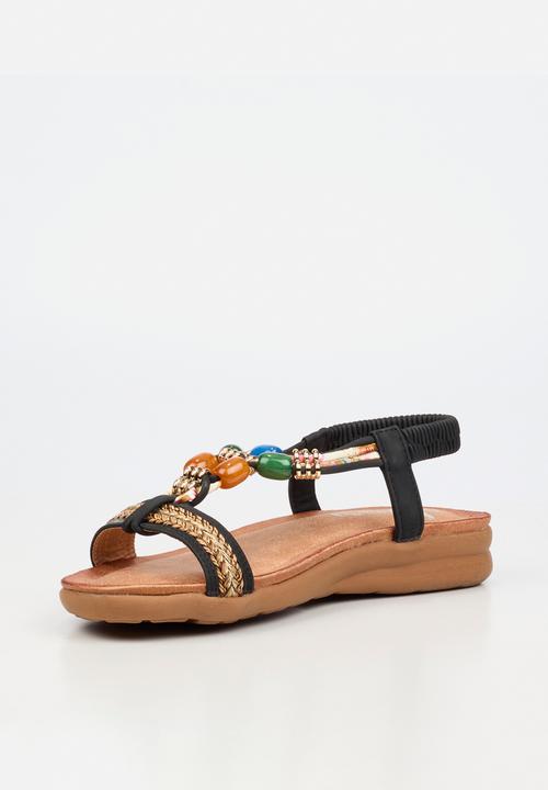 Butterfly Feet - Frani 1 slingback sandal - black