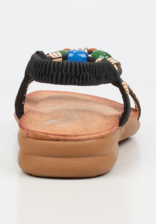 Butterfly Feet - Frani 1 slingback sandal - black