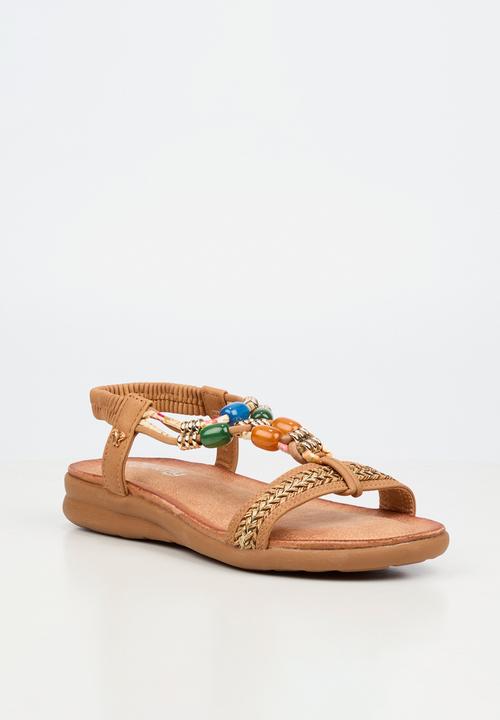 Butterfly Feet - Frani 1 slingback sandal - tan