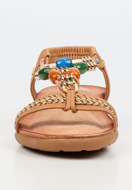 Butterfly Feet - Frani 1 slingback sandal - tan