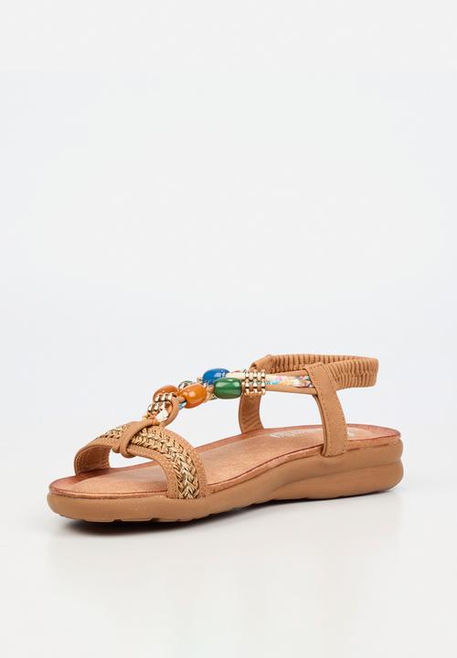 Butterfly Feet - Frani 1 slingback sandal - tan