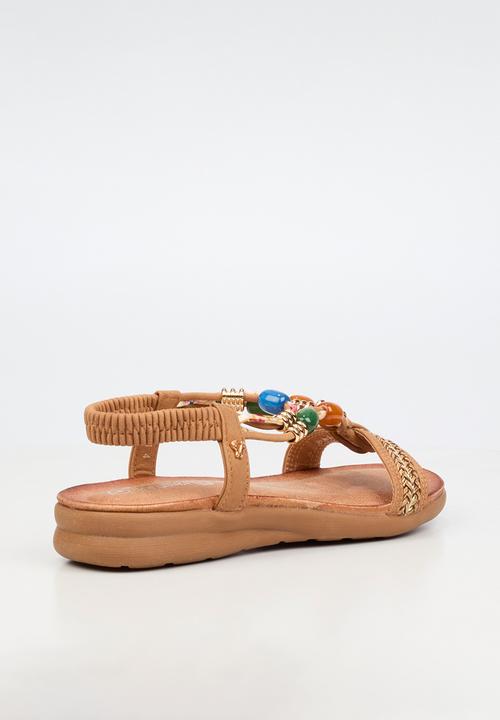 Butterfly Feet - Frani 1 slingback sandal - tan