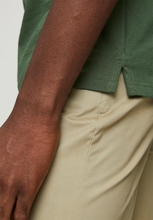 POLO - MENS SPORT SS GOLFER - Green