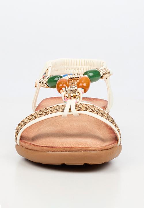 Butterfly Feet - Frani 1 slingback sandal - white