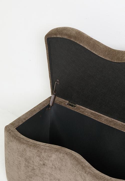 Sixth Floor - Puro Storage Ottoman - Latte