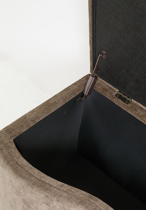 Sixth Floor - Puro Storage Ottoman - Latte