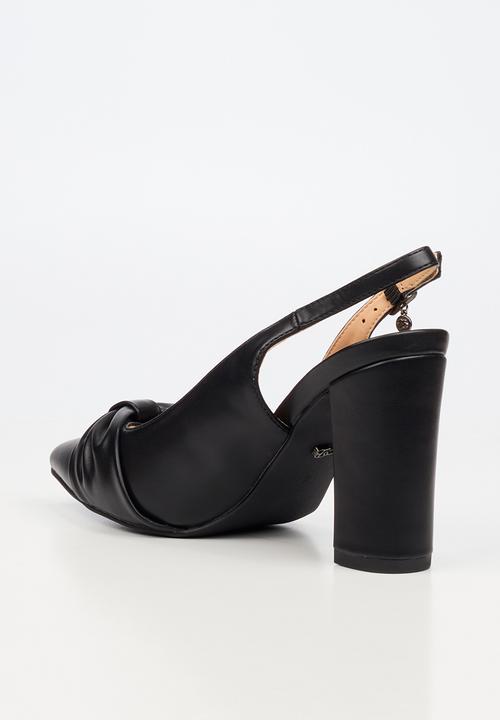 Miss Black - Narissa 1 bow slingback heel - black