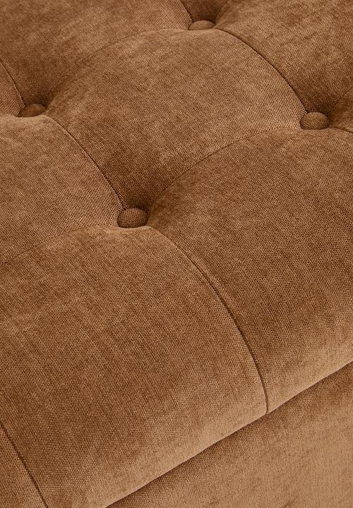 Sixth Floor - Benji Storage Ottoman - Ochre