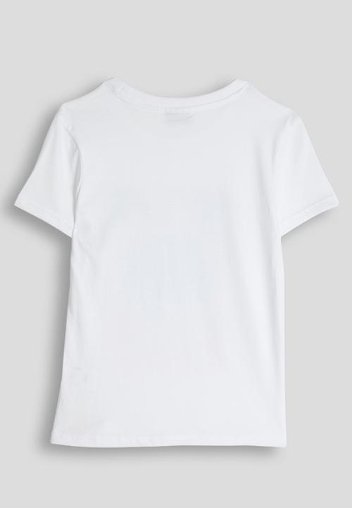 FILA - Dune T-Shirt (Drop Shoulder Boxy) - White