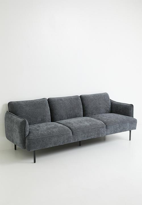 Sixth Floor - Melbourne 3 Seater Sofa - Blue