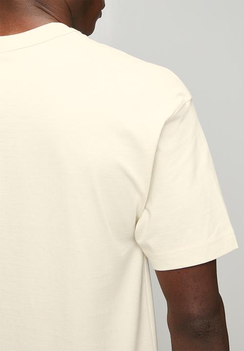 POLO - Mens pjc sketch logo graphic tee - white