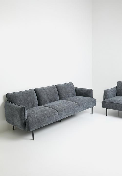 Sixth Floor - Melbourne 3 Seater Sofa - Blue