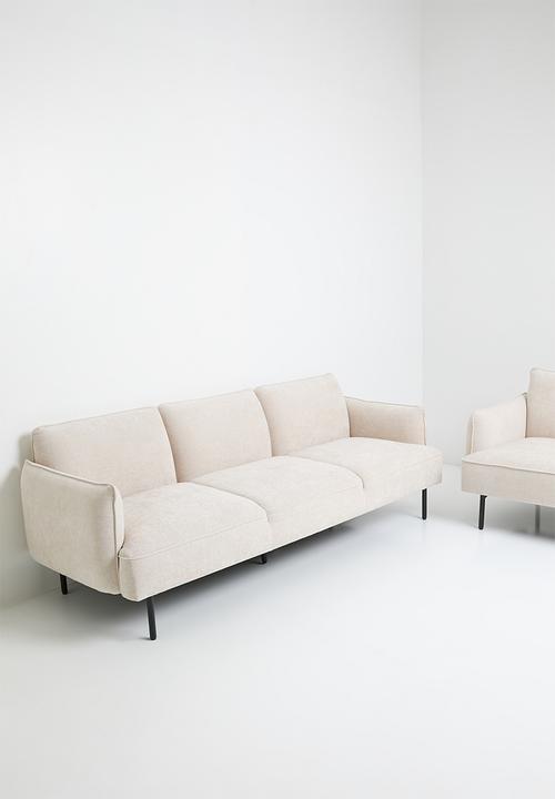 Sixth Floor - Melbourne 3 Seater Sofa - Natural