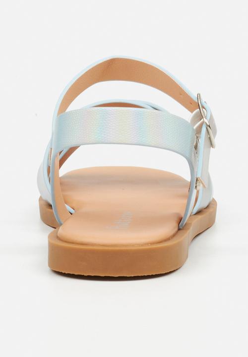 Flutterby - Lillie 1 girls sandal - silver