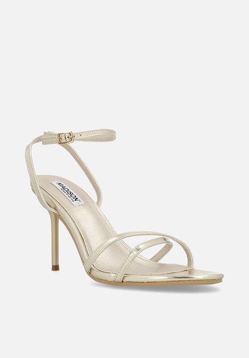 Madison® - Hope open toe ankle strap - gold