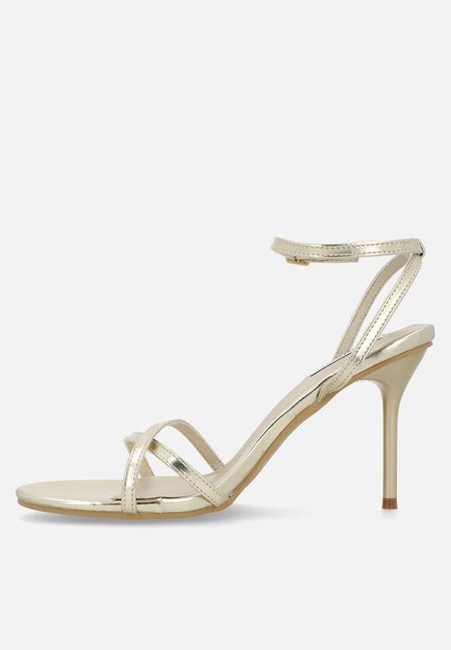 Madison® - Hope open toe ankle strap - gold