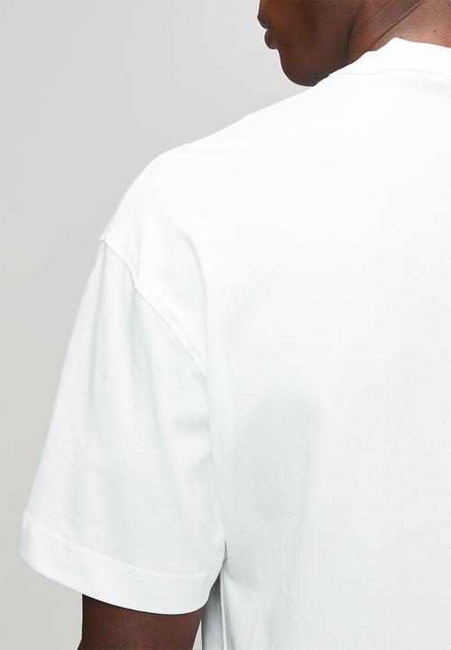 POLO - Mens pjc herringbone tape tee - white