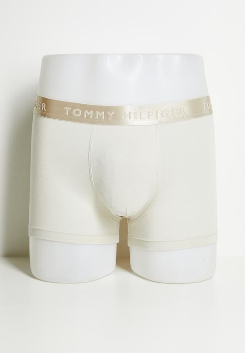 Tommy Hilfiger - 3P TRUNK - Drk Cffe/Cstl Tpe/Nws Print