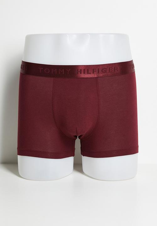 Tommy Hilfiger - 3P TRUNK - Dp Rge/Dp Rge/Dp Rge