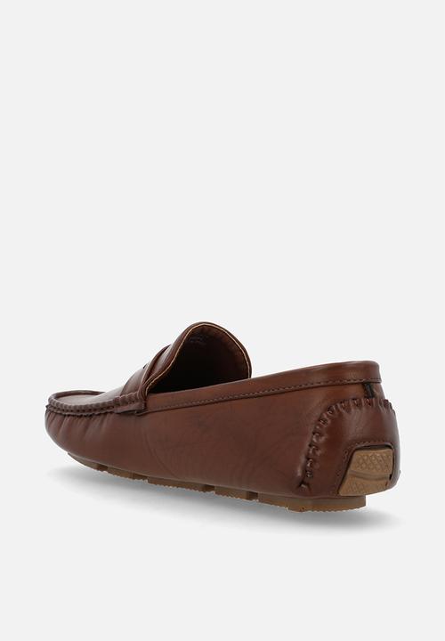 Pierre Cardin - Marc formal moccasin tan mono