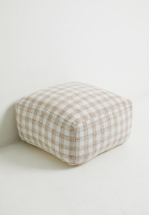 Sixth Floor - Zen Indoor/Outdoor Pouf - Natural