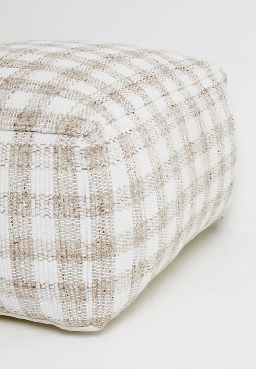 Sixth Floor - Zen Indoor/Outdoor Pouf - Natural