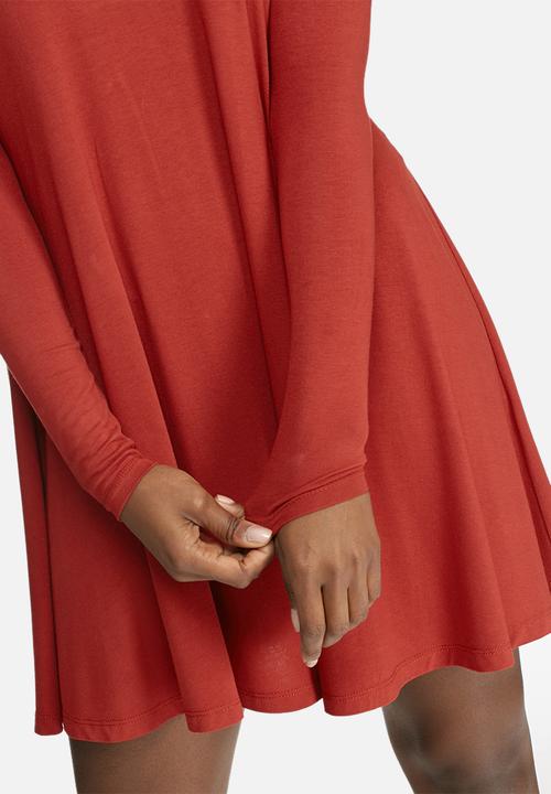 dailyfriday - Round neck swing dress