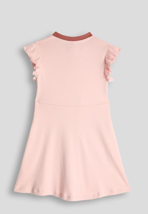POLO - Girls Danica Flared Ms Dress - Pink